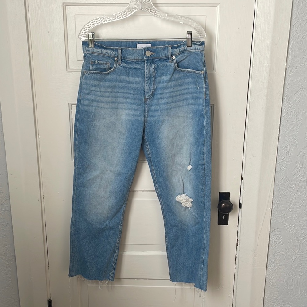 Loft Cut Off Ankle Jeans